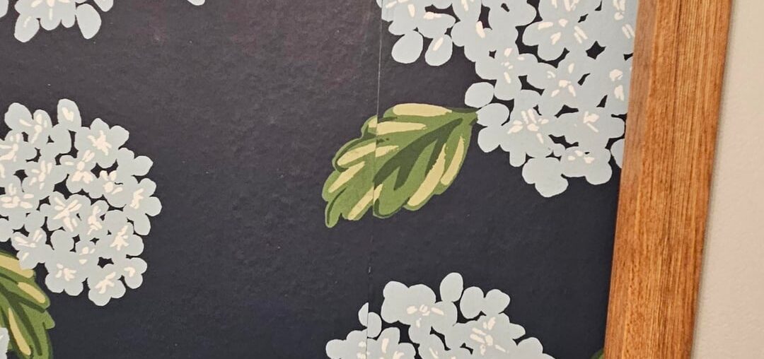 First time wallpapering