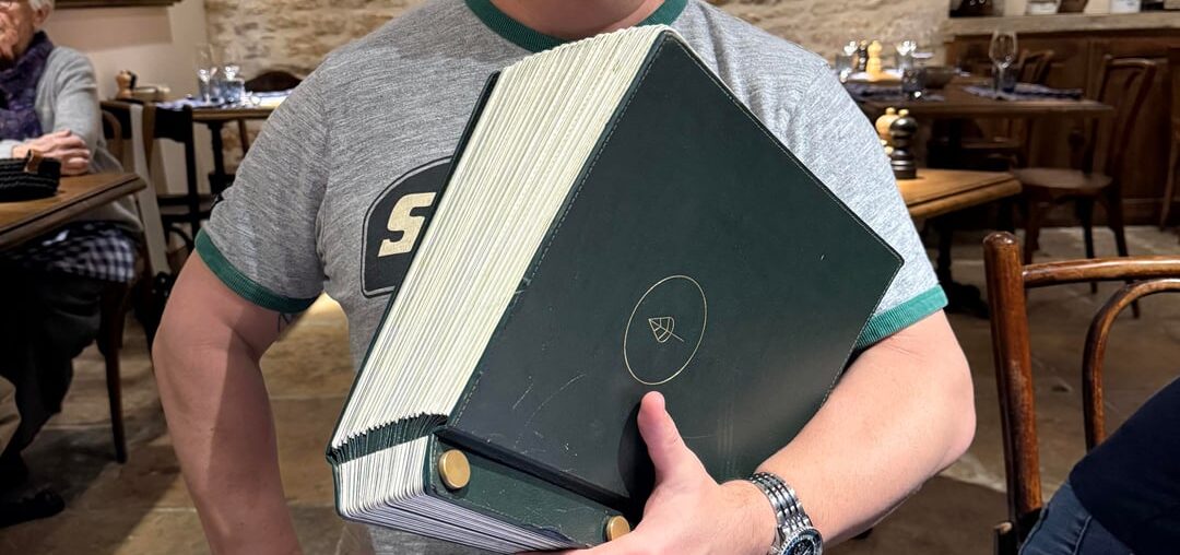 Can anyone post a bigger restaurant wine list?