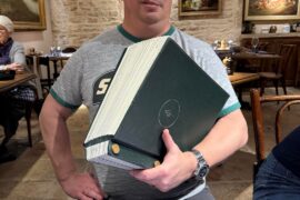 Can anyone post a bigger restaurant wine list?