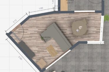Help with open floor plan and wonky walls