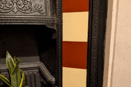 Couldn't source or afford replacements for the broken tile so I tried tile stickers!