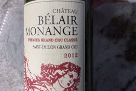 Chateau Belair Monange 2012