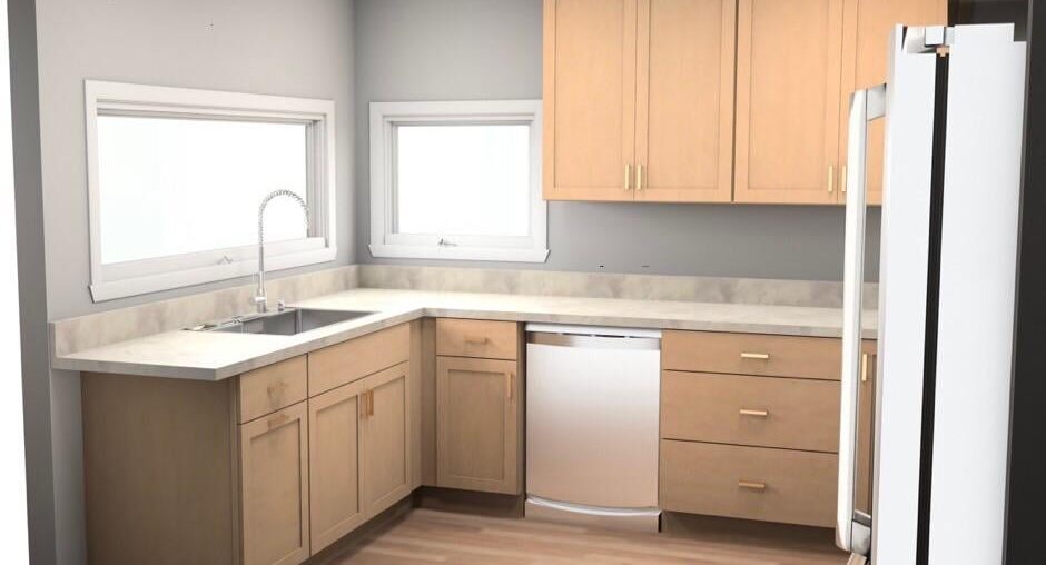 Windows? Need suggestions for what to get for window treatments. The window over sink is 6 feet wide! It’s a little lake cottage, but I’d like privacy. What would look best and be functional.