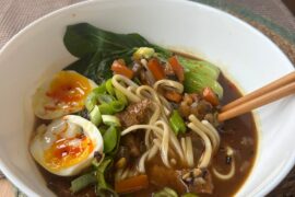 Boeuf Curry Udon fait maison