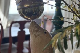 Definitely this, I bought it in a thrift store in Fort Lauderdale a few years ago. The ball spins, too.