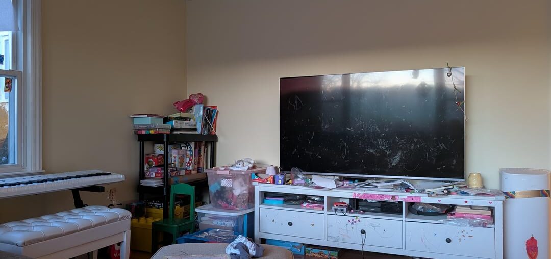 How would you handle this corner (and perhaps entire TV wall)