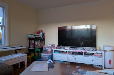 How would you handle this corner (and perhaps entire TV wall)