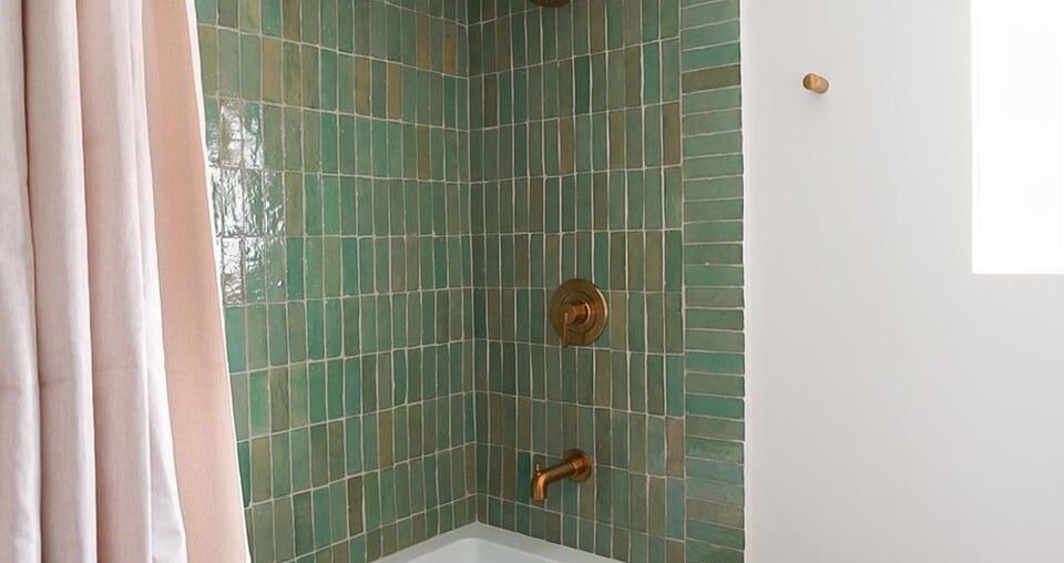 Fell in love with this green tile