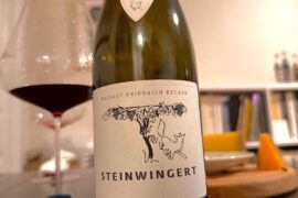 2015 Friedrich Becker Steinwingert at 11. Still a baby!