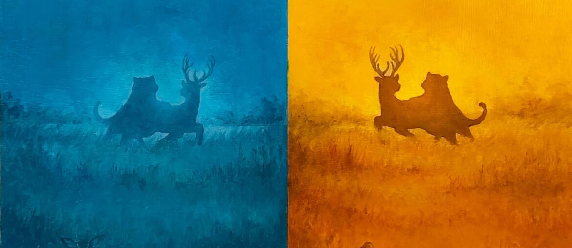 My new oil paintings: would you buy something like these for decorating your space ?