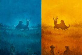 My new oil paintings: would you buy something like these for decorating your space ?