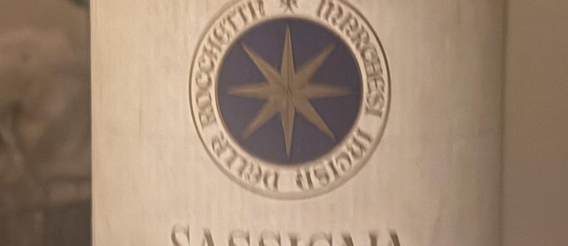 Found a 1992 Sassicaia - what do I do with it?