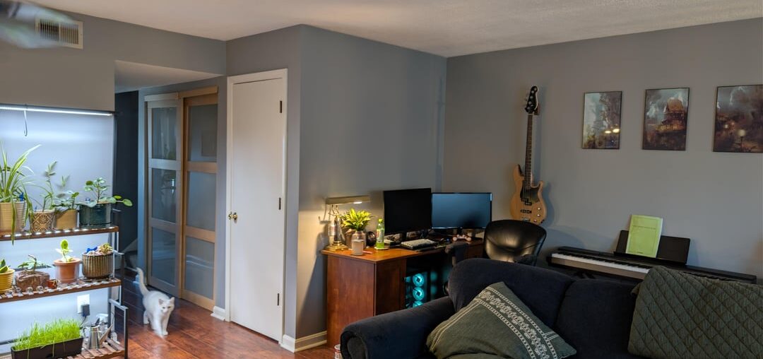 Ideas to help brighten this dark corner in my living room?