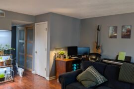 Ideas to help brighten this dark corner in my living room?