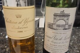 2006 D'yquem & 1982 La Cases