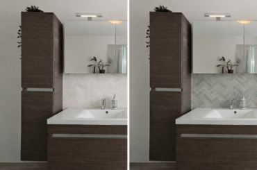 Bathroom tiles dilemma. Left of right?