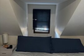 What can I do with this space behind my bed? Ignore the blinds! 😬