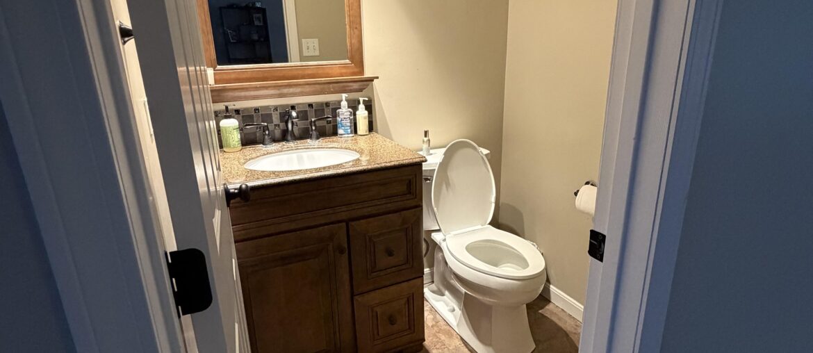 Paint color to go with this brown tile?