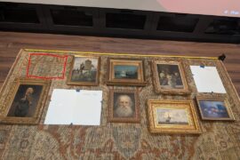 Hey ya'll. So I started to create a gallery wall (2nd photo) but it felt way too precise and just off. Does this set up look better to you?