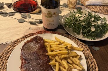 Barolo and Steak