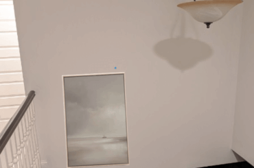 Help with weird stairway wall