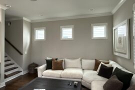 How to decorate around these small windows?