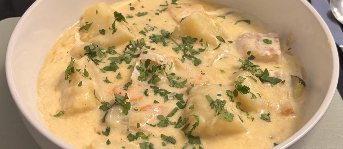 Smoked Haddock casserole
