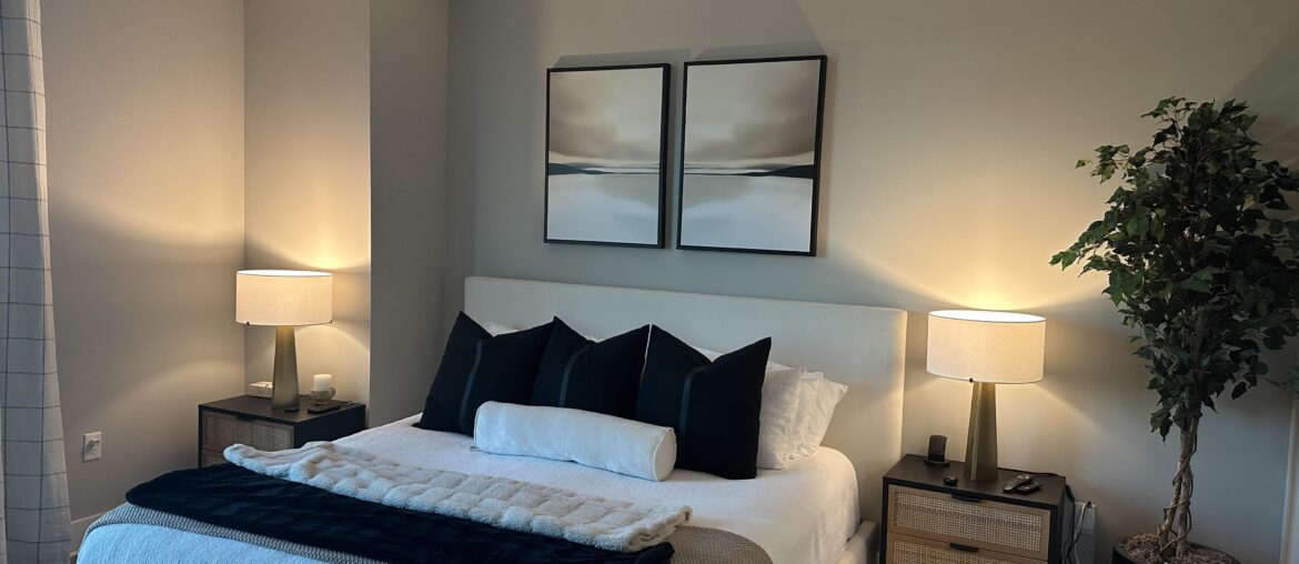 Space Between Canvas Prints?