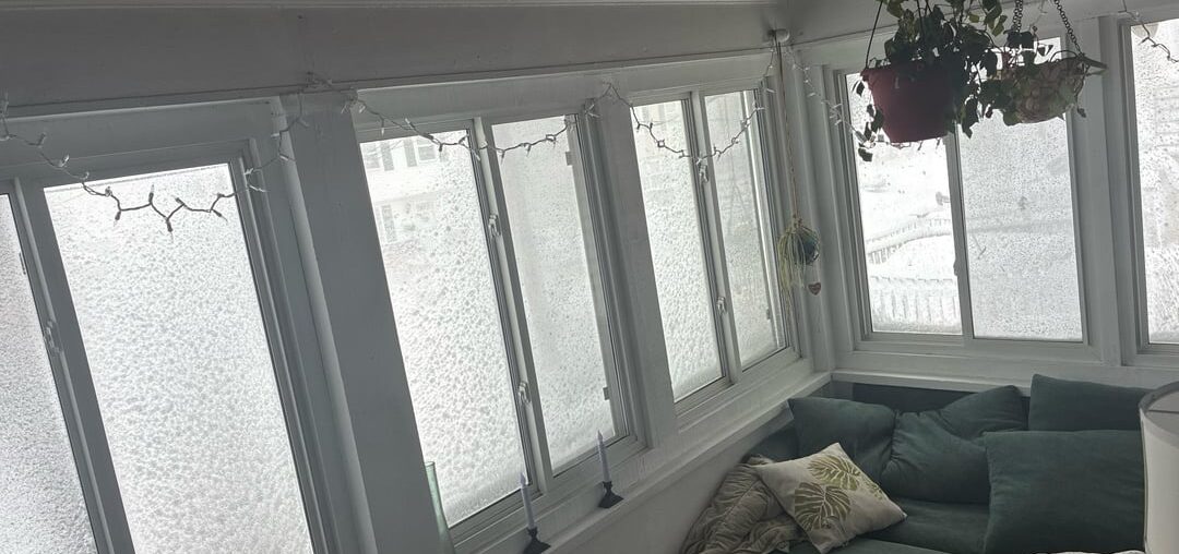 Accepting suggestions for curtains in our sunroom/entry way.