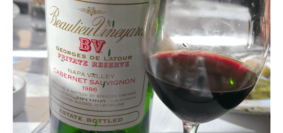 1986 BV Georges de Latour Private Reserve 1986 BV Georges de Latour Private Reserve