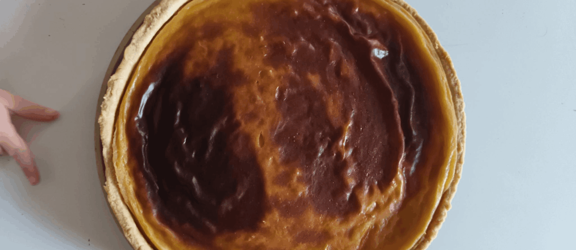 Un flan patissier (vite les enfants veulent le bouffer)