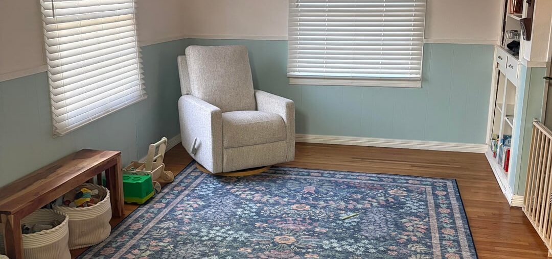 What color should I paint my temporary play room/dining room?