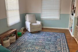What color should I paint my temporary play room/dining room?