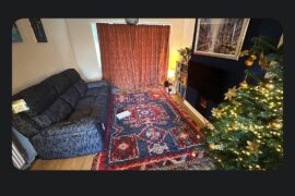 Are the red curtains too heavy? Would cream (pic 2 AI mockup) be better