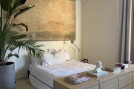 Thoughts on cabinet placed at end of bed?