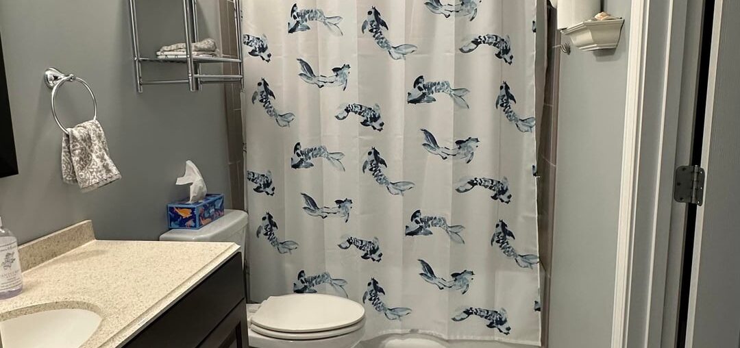 Help me redecorate my outdated bathroom