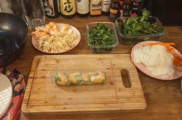 Un peu de rouleaux de printemps.