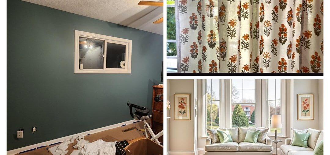 Looking for green / orange / wood bedroom inspiration