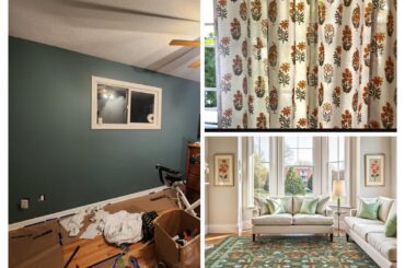 Looking for green / orange / wood bedroom inspiration