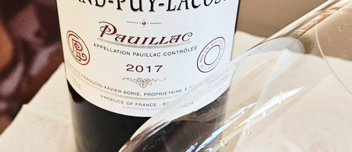 Chateau Grand Puy Lacoste Pauillac Grand Cru Classé 2017