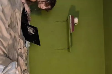 Fairycore mural I painted for my home studio