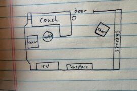 Where should the rug go in our living room?