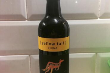Yellow Taill Shiraz, my late fathers wine of choice. He passed away 4 years ago and every year on the anniversary of his death I drink a glass and remember him.