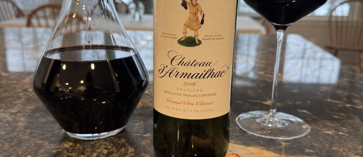 Chateau d’Armailhac 2016