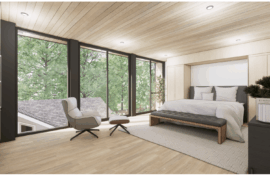 Decorate this bedroom to feel like home