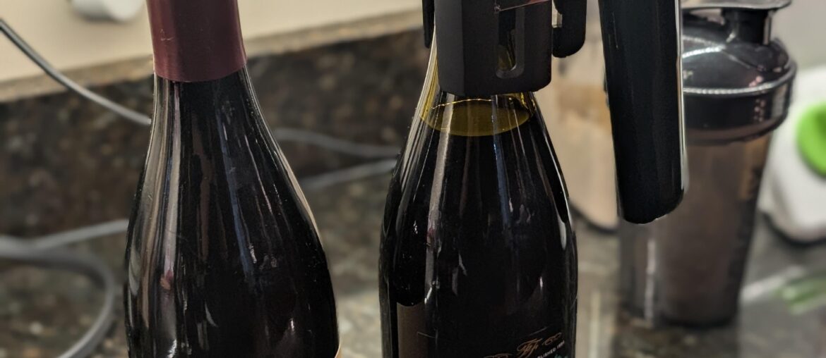 Coravin first use - Pinot shootout!