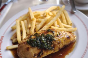 roast chicken with chimichurri sauce