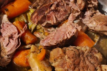 Pot au feu basse température sous vide