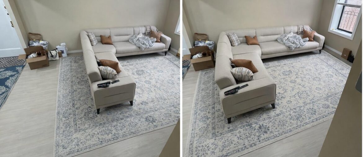 Need help with size of rug