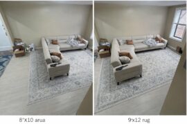 Need help with size of rug